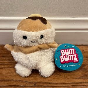 Kellytoy Bum Bumz PATTIE Pancake 5” Plush BreakfastBumz Target Exclusive New